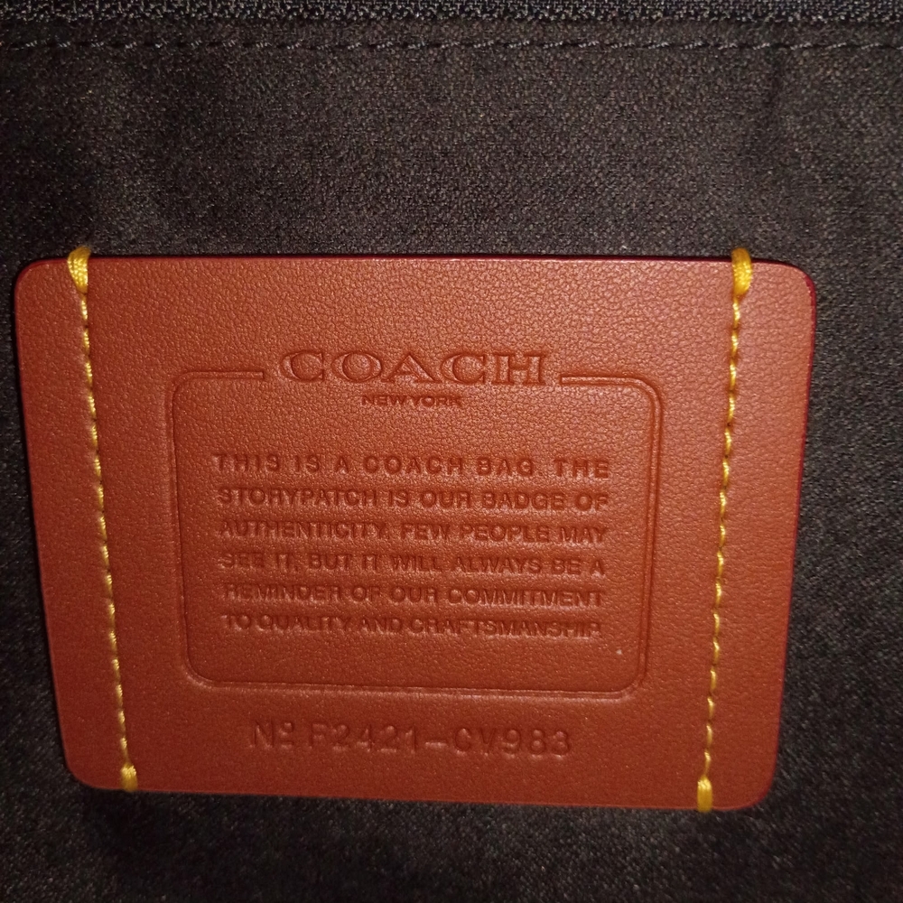 Coach Backpack - Picture 3 of 3